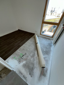 Photo de galerie - Pose de parquet - Revêtement de sol