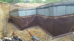 Photo de galerie - étanchéité mûre enterré 