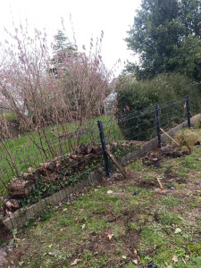 Photo de galerie - Pose de clôture 