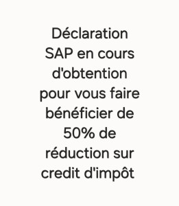 Photo de galerie - Déclaration SAP