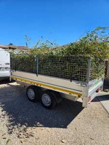 Photo de galerie - évacuation de vegetaux ou autres