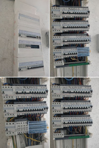 Photo de galerie - Installation de tableau électrique propre et sécurisée 
Câblage soigné, repérage clair, protection différentielle et disjoncteurs adaptés.
Travail professionnel, conforme aux normes, pour une installation fiable et durable. 