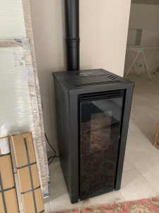 Photo de galerie - INSTALLATION POELE A GRANULES