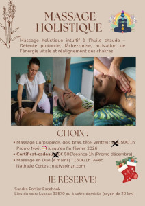 Photo de galerie - Massage holistique 