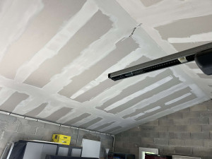 Photo de galerie - Isolation et placage Garage 