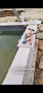 Photo de galerie - Préparation de la piscine