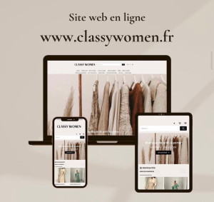 Photo de galerie - Site d’une boutique de vêtements 