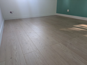 Photo de galerie - Pose d'un parquet flottant 