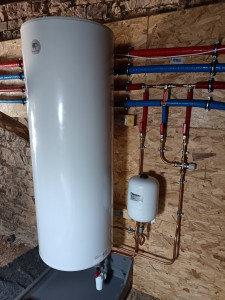 Photo de galerie - Pose chauffe-eau 200L