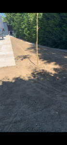 Photo de galerie - Prépa avant pose de rouleau à gazon 