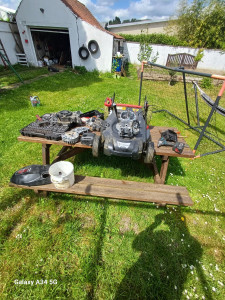 Photo de galerie - Réparation de la tondeuse 