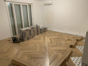 Photo de galerie - Pose de parquet 