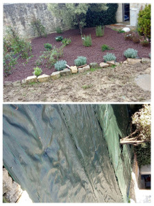 Photo de galerie - Réalisation d'un massif 
