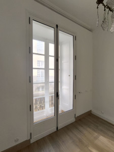 Photo de galerie - Pose d'une double menuiserie PF 