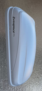 Photo de galerie - Location coffre de toit 300l avec système de fixation hapro

