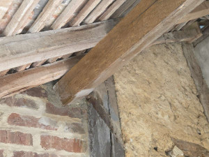 Photo de galerie - Remplacement de panne en chêne 