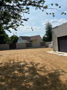 Photo de galerie - Réalisation d’un gazon 