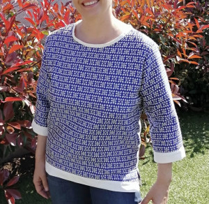 Photo de galerie - Haut réalisé à partir d’un patron 