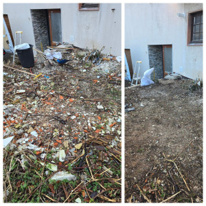 Photo de galerie - Évacuation de gravats suite travaux de démolition 