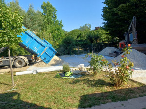Photo de galerie - Travaux de terrassement d'allée 