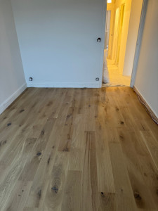 Photo de galerie - Pose  parquet