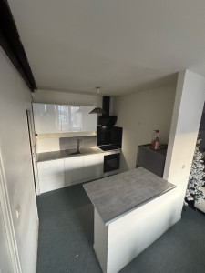 Photo de galerie - Pose d’une cuisine complète avec conception et pose de l’îlot 