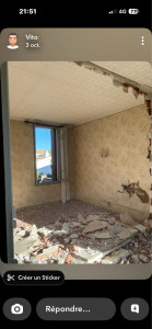 Photo de galerie - Démolition cloison 