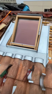 Photo de galerie - Abergement de Velux, zinc