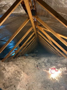 Photo de galerie - Installation d’un Pare Vapeur ThermoBull sous toiture