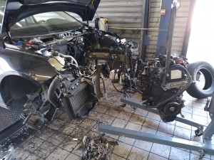 Photo de galerie - Remplacement moteur Peugeot 308 BlueHDI