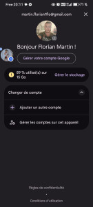 Photo de galerie - Pour pouvoir me contacter 