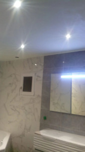 Photo de galerie - Rénovation sdb complète 