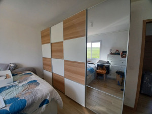 Photo de galerie - Dressing IKEA / 4 portes coulissantes