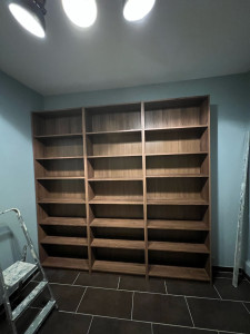 Photo de galerie - Montage bibliothèque 