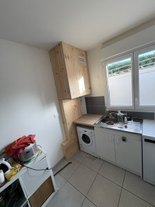 Photo de galerie - Coffrage en bois d’une chaudière 