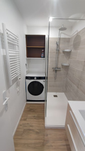 Photo de galerie - Rénovation de salle de bain receveur en 140 cm par 90
st Cyr sur mer