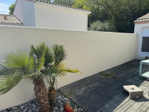 Photo de galerie - Fin des travaux, réparation, fissures et peinture