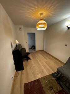Photo de galerie - Parquet + enduit + peinture 