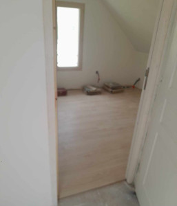 Photo de galerie - Pose de revêtement de sol