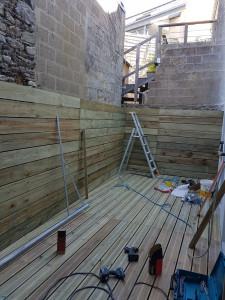 Photo de galerie - Pose terrasse bois 