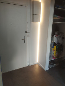 Photo de galerie - Pose d'éclairage en ruban led 