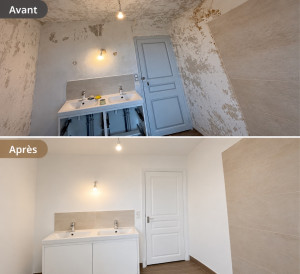 Photo de galerie - Rénovation, peinture Salle de Bain 