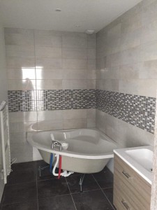 Photo de galerie - Carrelage, salle de bain