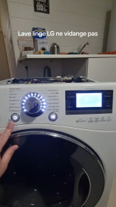 Photo de galerie - Lave linge LG