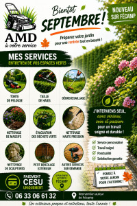 Photo de galerie - AMD à votre service de jardinage 