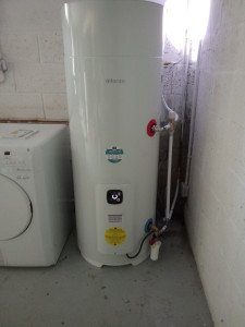 Photo de galerie - Installation d'un ballon thermodynamique en remplacement d'un ballon de 300L