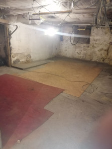 Photo de galerie - La cave d'un grend immeuble sur Mulhouse après intervention  vider et débarrasser au centre de tri ?