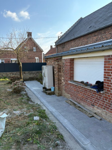 Photo de galerie - Pose de pavé autoblocant 