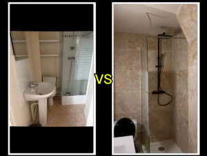 Photo de galerie - Rénovation d’une salle de bain complète