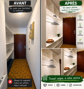 Photo de galerie - Aménagement dressing 